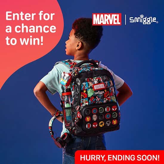WIN this Smiggle Marvel Classic Backpack