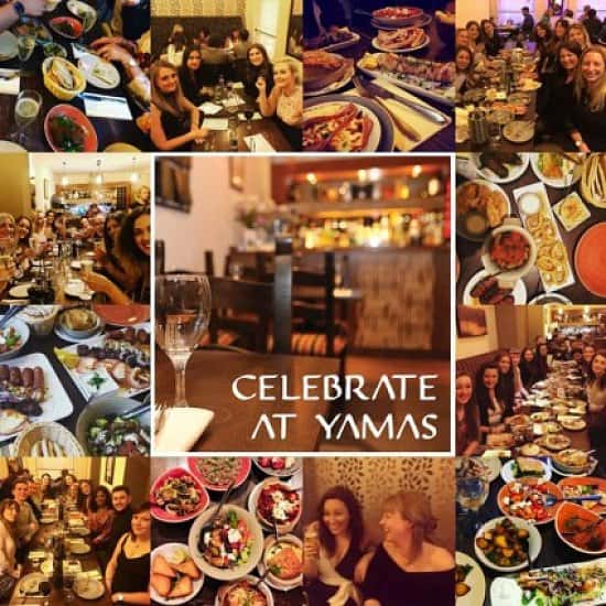 Yamas is the perfect spot to gather your nearest and dearest! 
