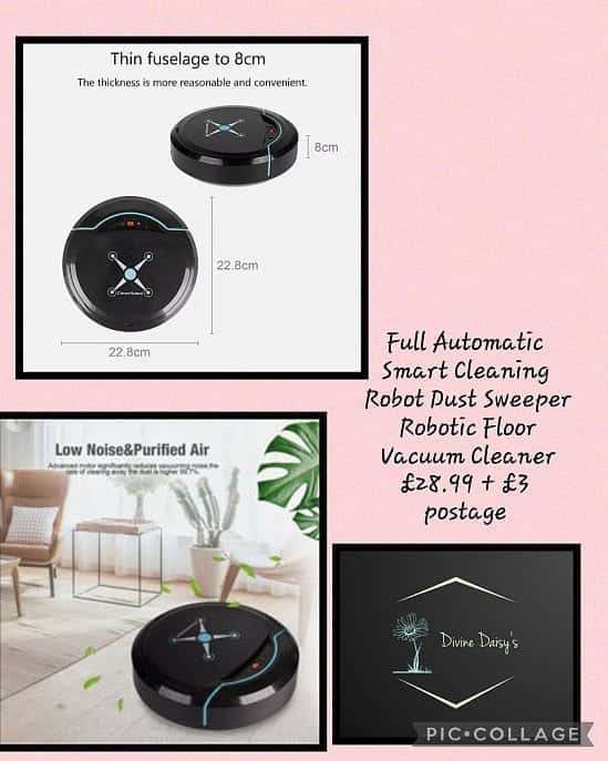 Full Automatic Smart Cleaning Robot Dust Sweeper Robotic Floor Vacuum Cleaner 💥£28.99 + £3 postage
