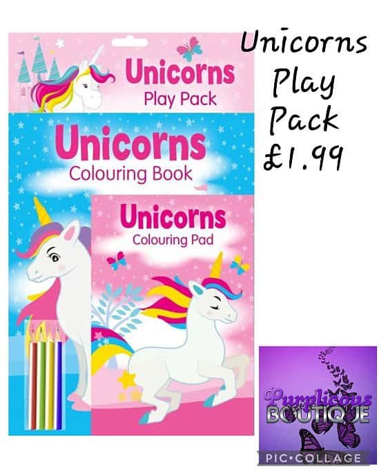 Unicorns Play Pack £1.99