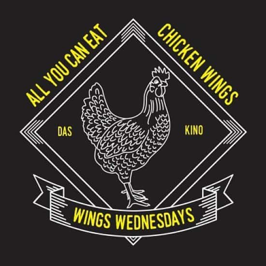 IT'S WEDNESDAY! WINGS WEDNESDAY! - unlimited chicken for under £10 - between 5 & 10pm