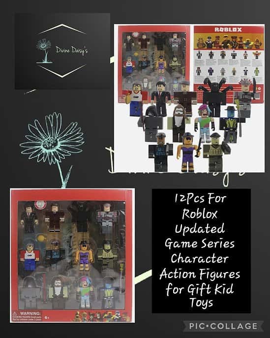 12Pcs For Roblox Updated Game Series Character Action Figures for Gift Kid Toys