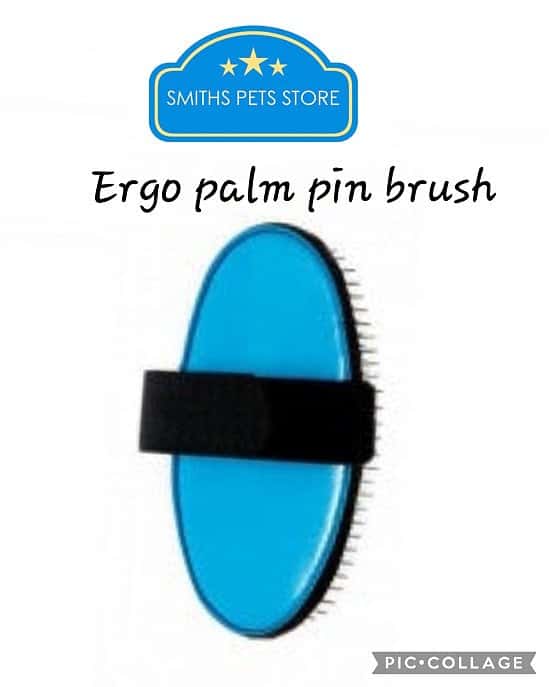 Ergo palm pin brush