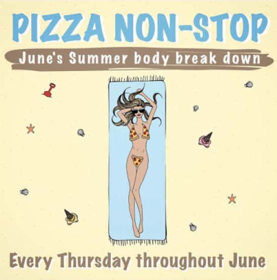 PIZZA NON-STOP has gone weekly for a full month - Just £10 per head for as much pizza as you can eat