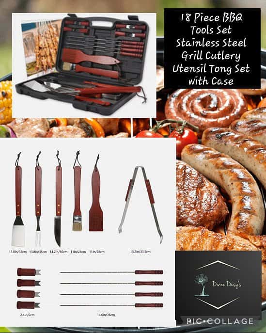 Do you need new bbq tools.Get them ready for the summer.