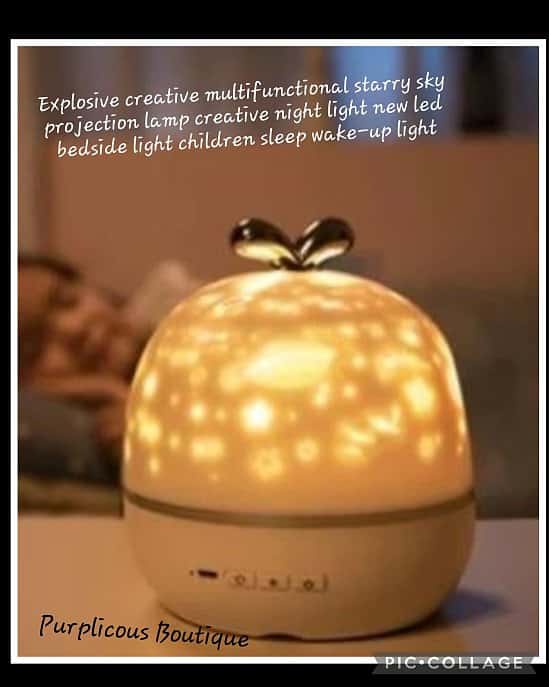 Explosive creative multifunctional starry sky projection lamp creative night light