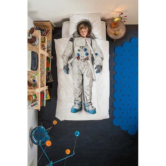 SAVE £6.00 - Snurk Childrens Astronaut Duvet Bedding Set!