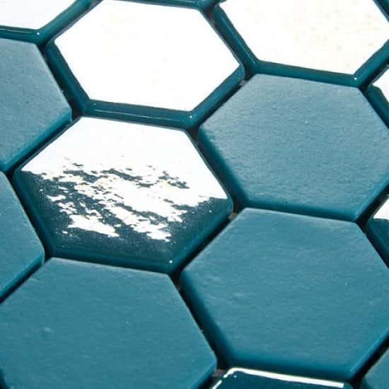 Brasserie Glass Turquoise Mosaic £6.75 per sheet