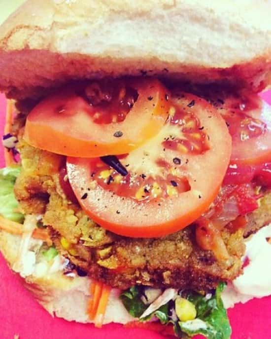 Fancy a yummy treat this summer?  healthy vegetarian Caribbean bean burgers from only £3.95 - £5.00
