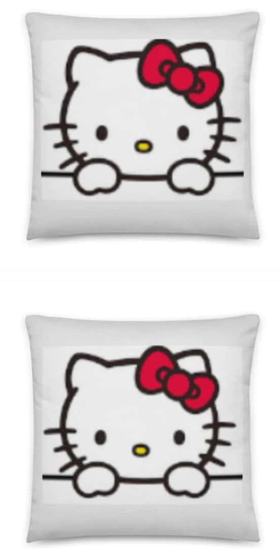 Kitty Kids Pillow Come Cushion