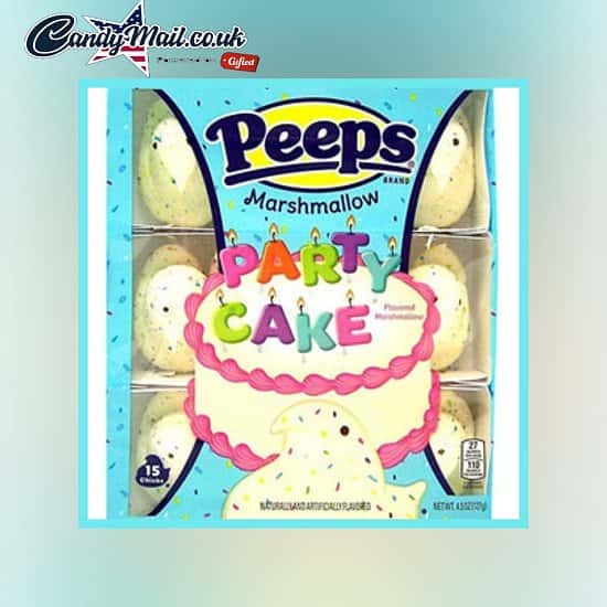 PEEPS EASTER PARTY CAKE 15 PACK 127G
