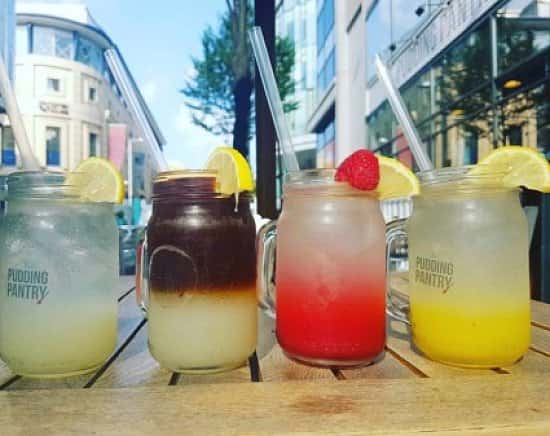 NEW summer drinks, its hot today so come and get refreshed with one of our homemade lemonades!