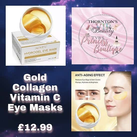 Gold Collagen Vitamin C Eye Masks