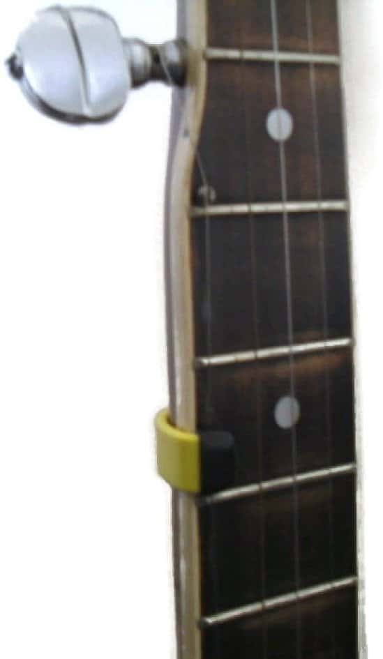 5th String Banjo Capo - No drilling - Colour Yellow - £10.99