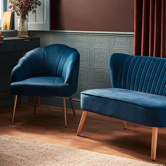 Sophia scallop hotsell occasional chair