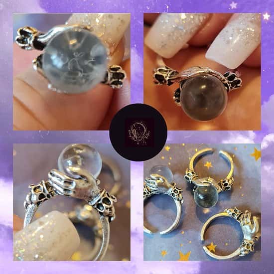 Crystal Ball Rings Was £5 Now £3.33 Save 33%
