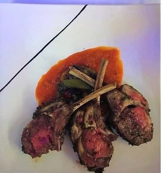 Today’s Special - Herb crusted rack of lamb....