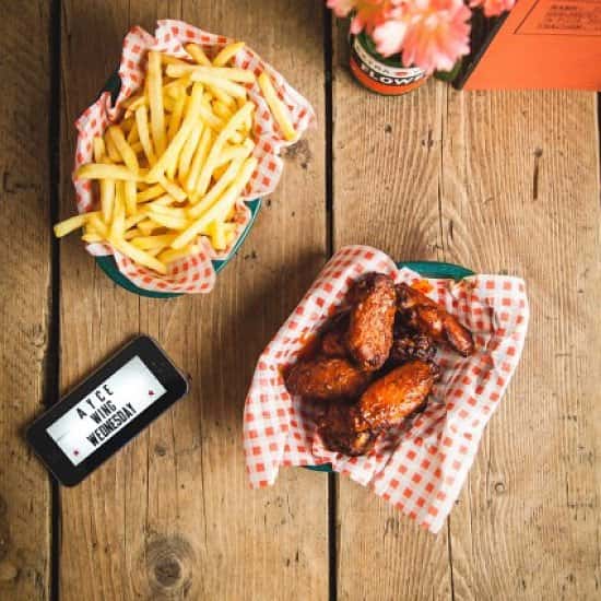 Wednesday is here! Our tasty tasty wings are ALL YOU CAN EAT for just £9.95! From 5pm.