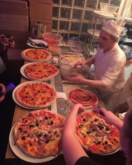 TONIGHT - don't miss out PIZZA NON-STOP - Just £10 per head for as much pizza as you can eat.