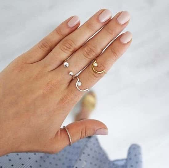 Stacking the rings up today with our favourite Danish designer, Pernille...