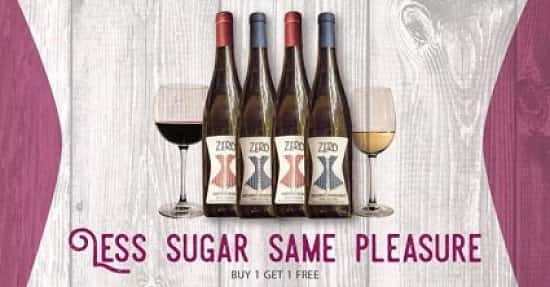 Have you tried our new low sugar wine yet? Now's your chance to enjoy 2 bottles for the price of 1