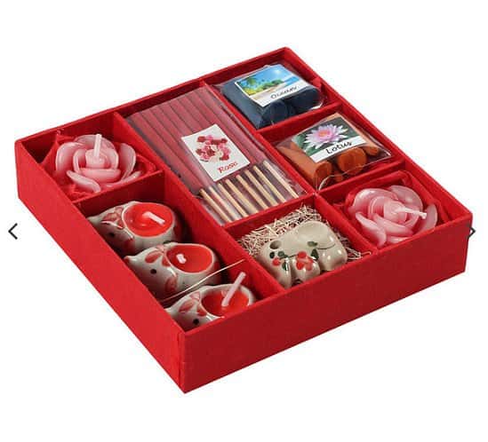 £12.99  Free UK Delivery - Red Elephant Incense Gift Set