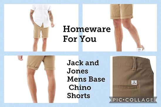 Jack and Jones Mens Base Chino Shorts