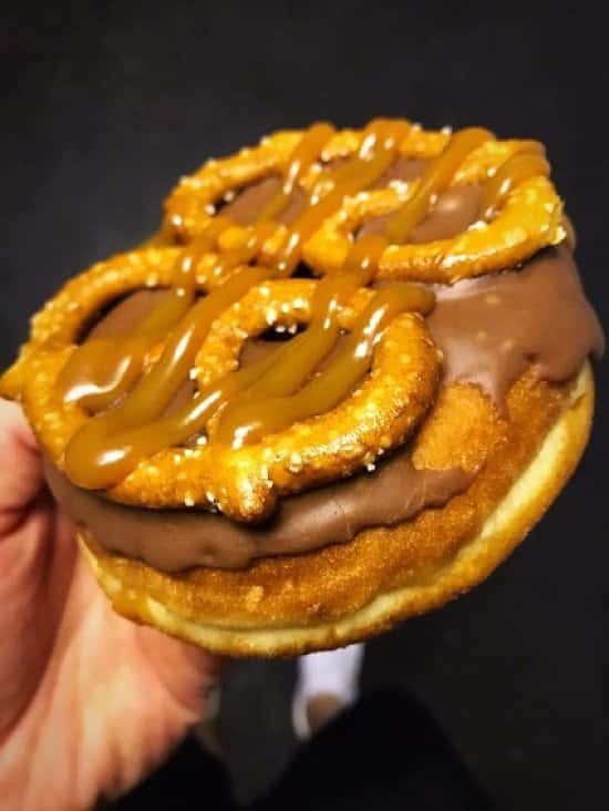 Make today your day! With a Salted Pretzel, Toffee and Chocolate D!