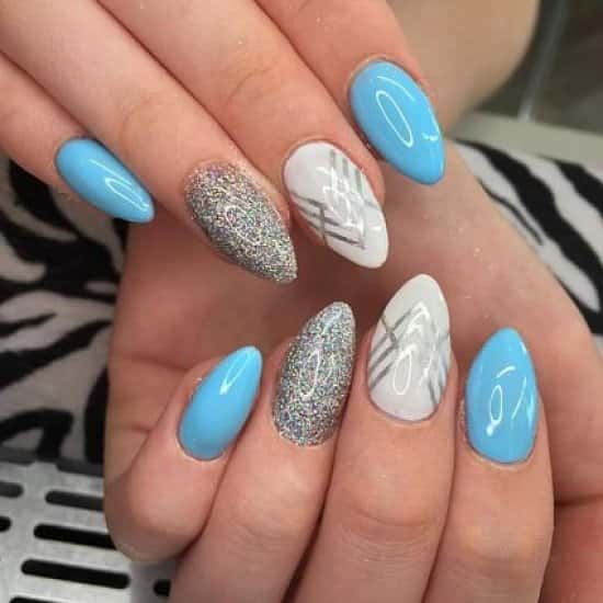 Summer nails by our fab nail tech Connie