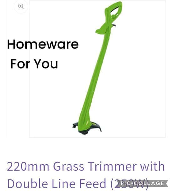 220mm Grass Trimmer with Double Line Feed (250W)