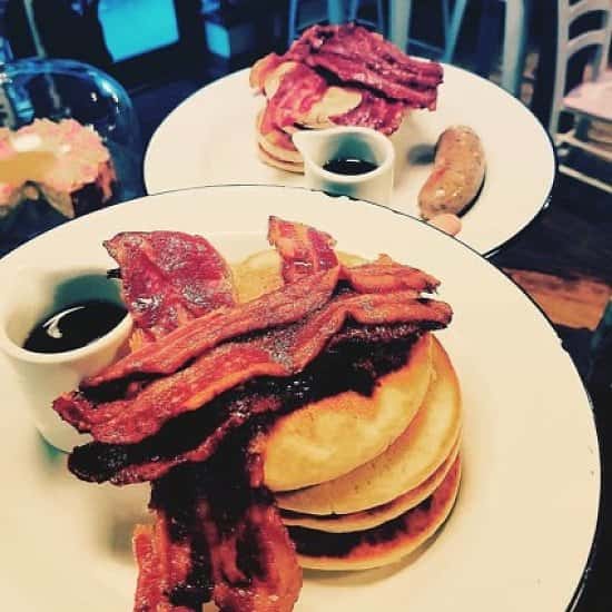 2 for £10 on all lunch items and pancakes all day today.
