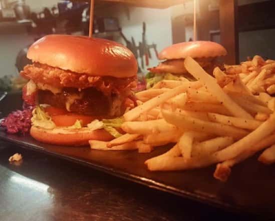 Fight the rainy blues with 50% off mains and burgers. Grab them while you can! Serving until 7pm