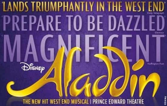 Stay 1 Night at 3* President Hotel, London and enjoy Top Price Tickets to Aladdin The Musical.