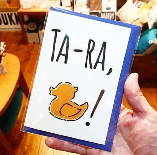 Know somebody who's leaving? We've gorra card for that!