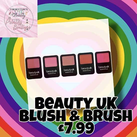 Beauty UK Blush & Brush £7.99