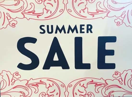 Our summer sale has started! Make sure you pop in and take a look!