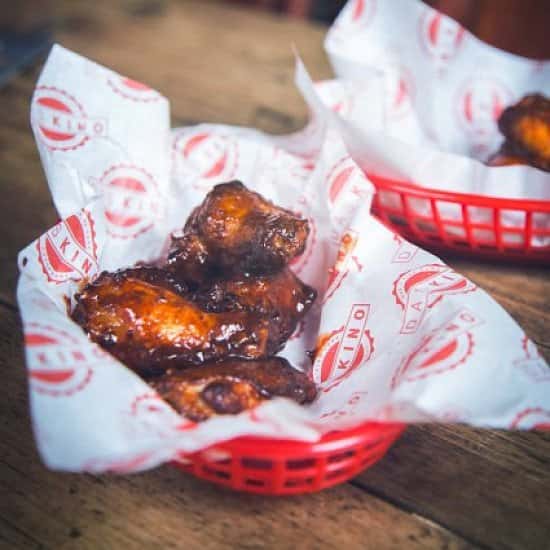 ALL YOU CAN EAT WINGS! - Every wednesday 5-10pm - Just £9.95 - Introducing OLD J TIKI FIRE CAJUN