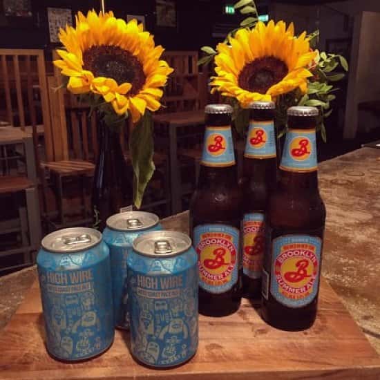 New in this week, we've got the sunny pale ale Brooklyn Summer for £3 during Happy Hour.