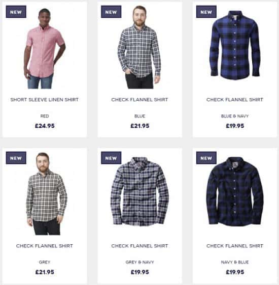 Casual Shirts - 2 For £34