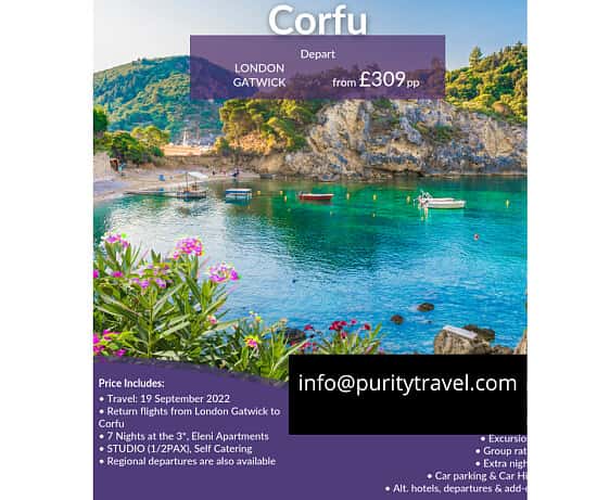Corfu September Deal