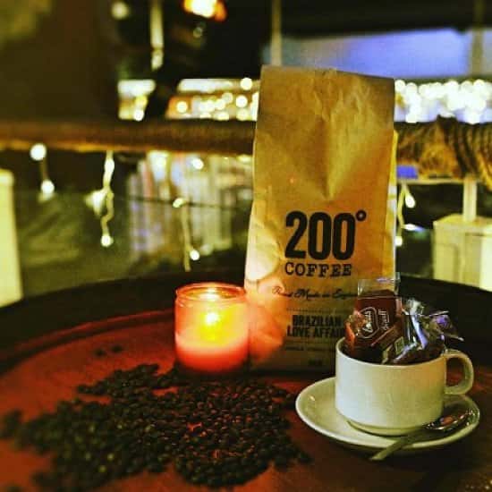 We're now serving the delicious 200 Degrees Coffee - Roasted here in Nottingham!