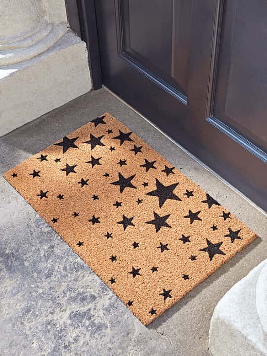 SAVE - Falling Stars Doormat