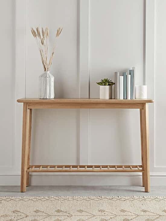 SAVE - Oslo Oak Console