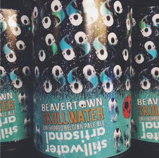 Skullwater - New in from Beavertown Beer & Stillwater Artisanal - A Dry Hopped Belgian Pale Ale