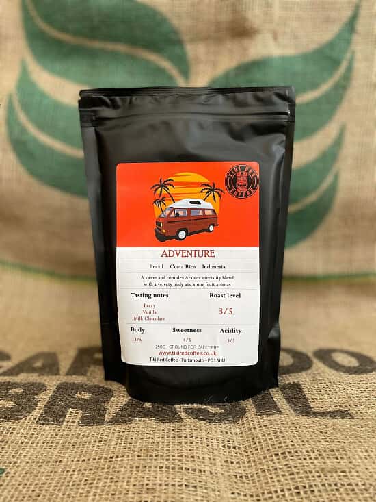 Adventure - Tiki Red Coffee - 10% off first order
