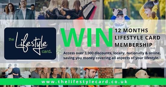 WIN a Lifestyle Card with 1 Year Membership worth £40