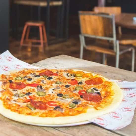 Have you tried our Ladder 49? It's our head chef's favourite pizza!