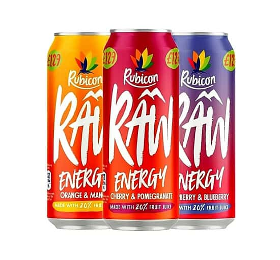 Free Can of Rubicon Raw Energy