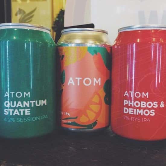 Fresh in from Atom Beers - ‪Quantum State, Phobos & Deimos and Fission Orange & Chilli IPA
