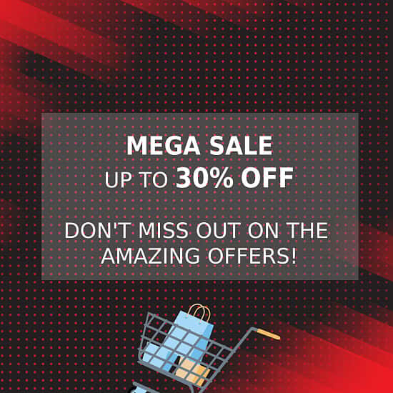 MEGA SALE | UPTO 30% OFF